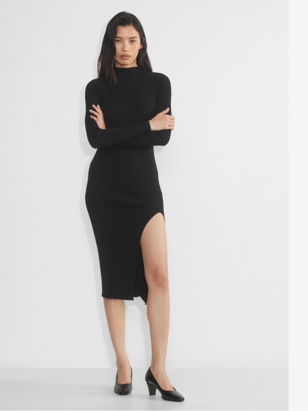 Aritzia Alchemy Dress BLK S